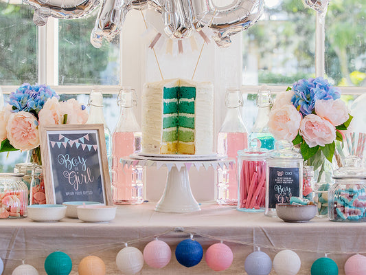 What does a gender reveal party consist of?