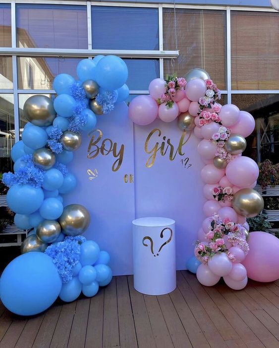 gender reveal  gender reveal party gender reveal idea color spray baby shower ideas gender reveal decorations