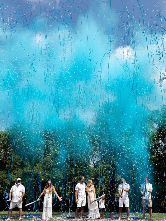 gender reveal party ,gender reveal party, baby shower gender reveal ideas, color spray