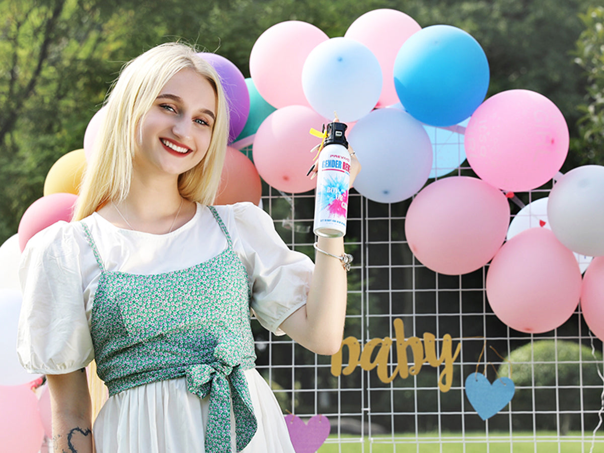 Previvo Gender Reveal color blaster Set - 2 Pcs Bule/Pink Powder