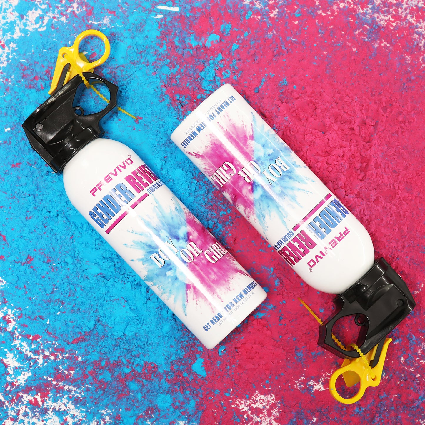 Wholesale,Previvo Colors spray Gender Reveal Color Blasters, baby shower gift