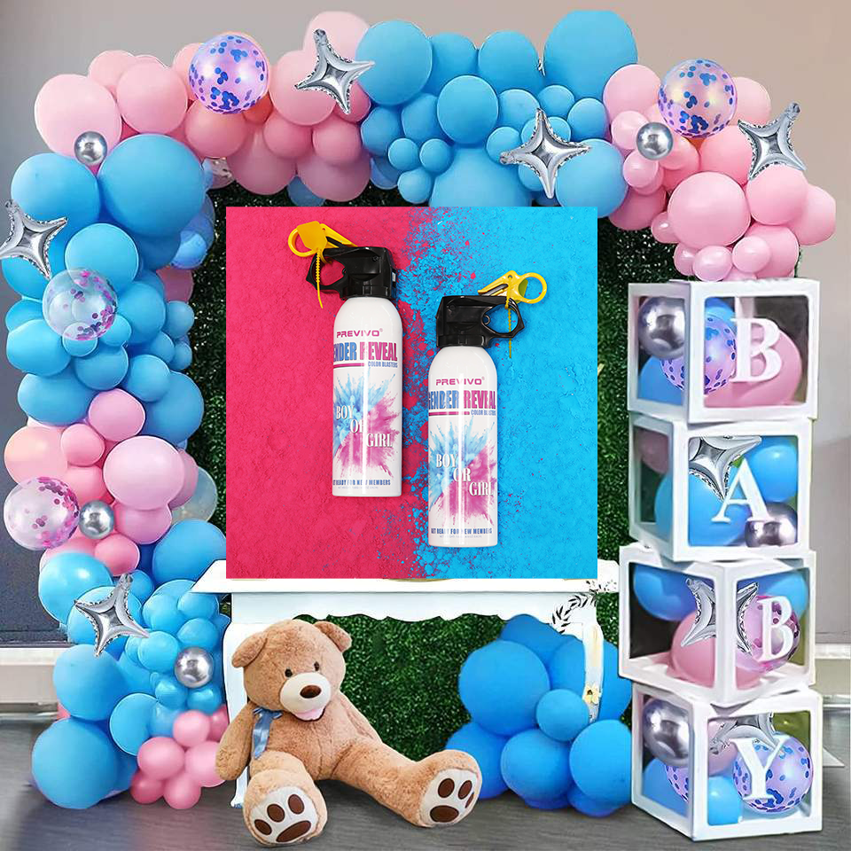 previvo small gender reveal fire extinguisher 