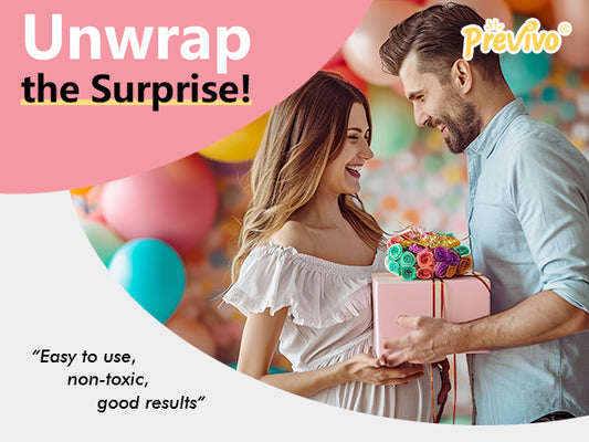 Big Discount Alert: Reveal the Gender in Style with Previvo Gender Reveal Spray!