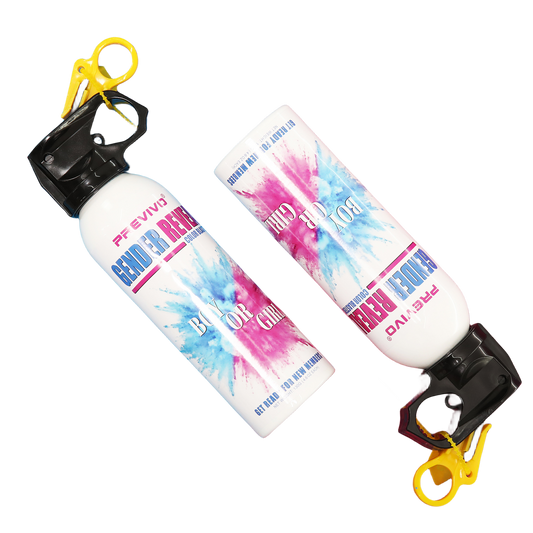 Previvo Gender Reveal  Color Blasters, 2 Pink /Blue,4pink/blue gender reveal Colors spray